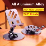 360 Rotate Aluminum Alloy Portable Tablet Holder For iPad Adjustable