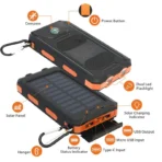 10000mAh Solar Power Bank  for All Smartphones - Image 5