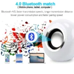 AC 85-265V 12W E27 LED Light Bulb with Bluetooth Speaker Music - Image 2