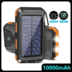 10000mAh Solar Power Bank  for All Smartphones