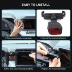 For Ford Maverick 2022+ Car phone stand car - Image 3