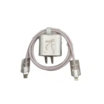 Charging head cover data cable wire bite device to prevent breakage