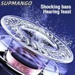 Wireless Bluetooth Speaker Powerful Portable Subwoofer with LED - Image 5