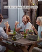 Outdoor Bluetooth Speaker, 40W Output Power Bluetooth 5.3 Speaker - Image 4