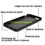 iPhone 17 Air 16e 15 14 Plus 13 12 11 Pro Max Magsafe Charging Cover - Image 3