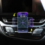 Air vent phone holder suitable for Toyota C-HR CHR 2016-2022 models.