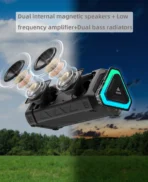 Outdoor Bluetooth Speaker, 40W Output Power Bluetooth 5.3 Speaker - Image 3