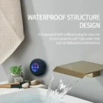 Bathroom Waterproof Wireless LED Bluetooth Speaker Large Suction Cup - Image 2
