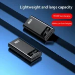 200000mAh Power Bank 120W Super Fast Charging Portable - Image 5