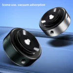 Car Phone Holder Stand with Wireless Charger Magnetic 360 Rotation - Image 5